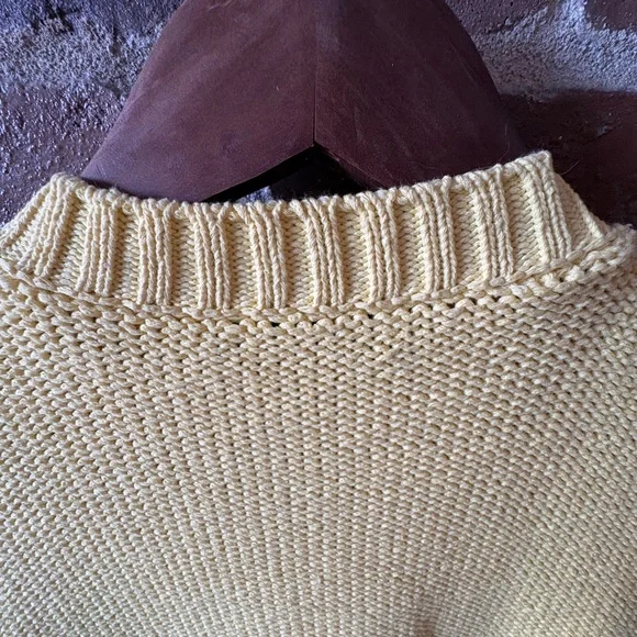 Zara Kids Bright Yellow Knit Button Cardigan - Picture 6 of 6